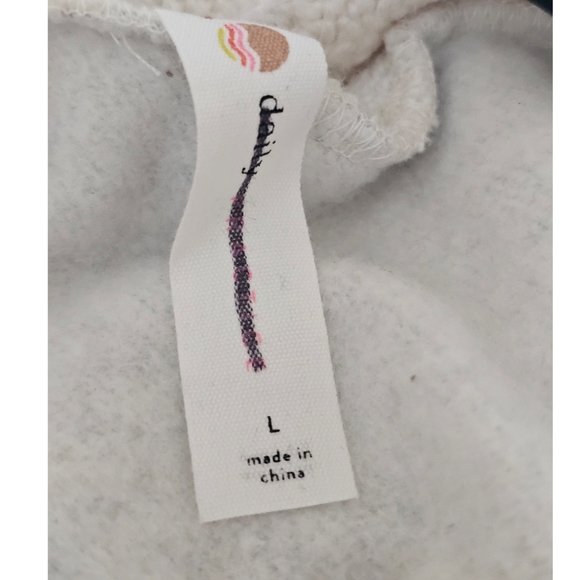 Anthropologie Clothing Daily Practice Sylvia Contrast Sweater Size L - Picture 6 of 7